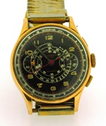 Chronographe Suisse - 40/50's vintage with fabulous original dial